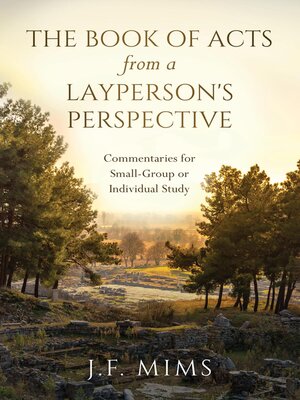 cover image of The Book of Acts from a Layperson's Perspective
